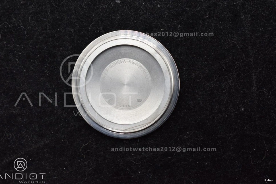 904L A2836 (Gain DayDate Dial SS Weight) President 40 V4 on Black Best Edition Steel Bracelet Blue QF 0503